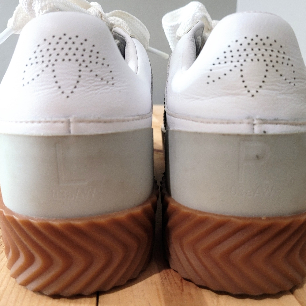 Adidas Originals Alexander Wang AW Skate Super Shoes F35295 White Black Size 12 - Picture 9 of 14